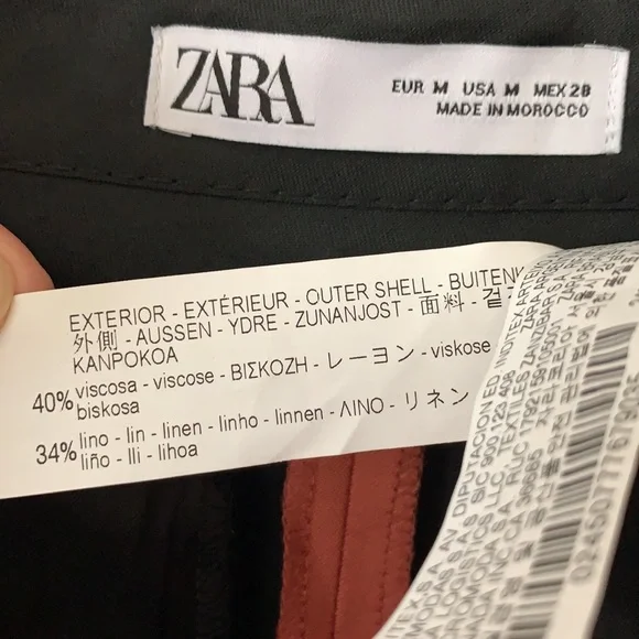 Zara Women's Rust Blazer - Picture 11 of 12